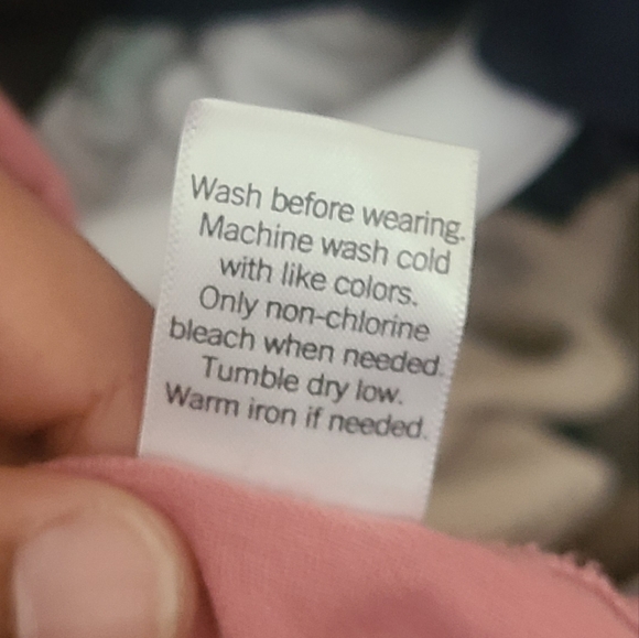 Pink Floral Spring Long Sleeve shirt with lace up front - Picture 4 of 5